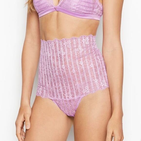 NWT Victoria’s Secret high rise lace thong size xs - Picture 1 of 6